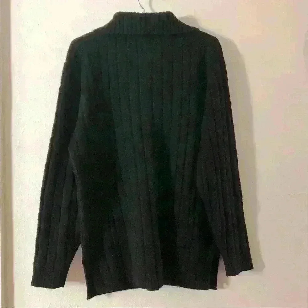 Black  Wool-blend Sweater - Picture 3 of 5